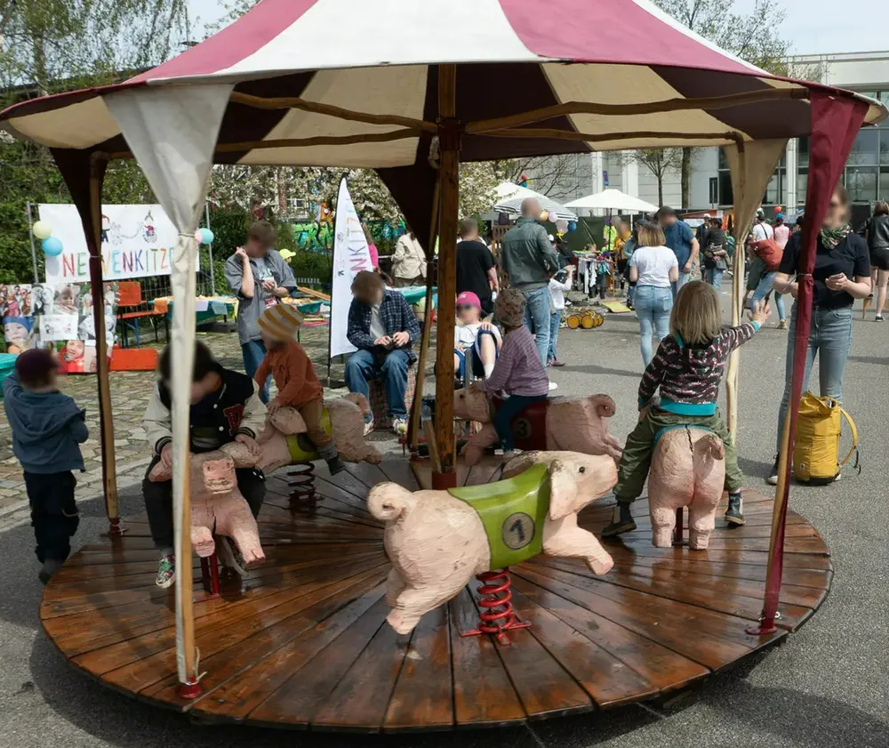 Schweinekarussel